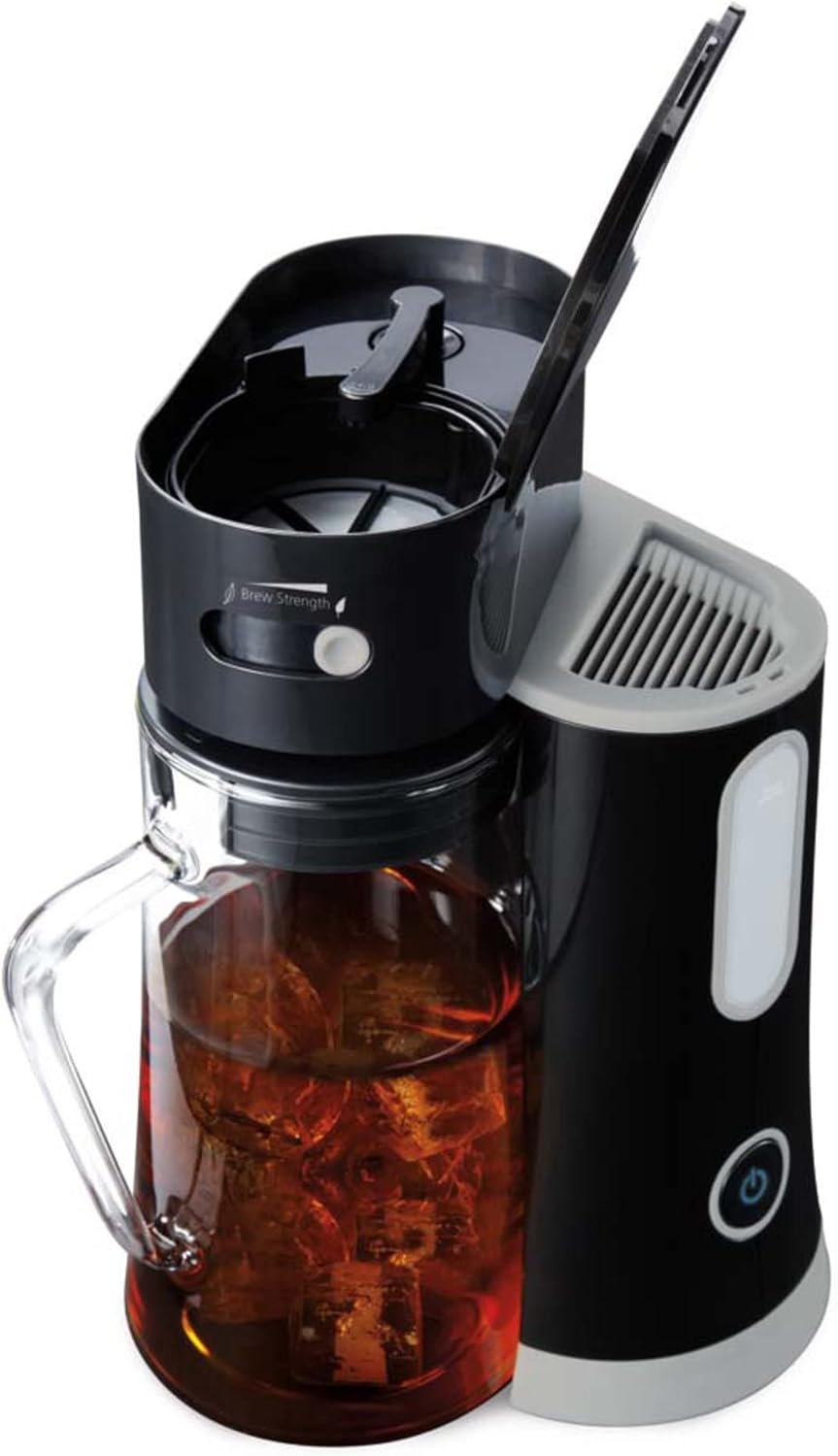 2-in-1 Iced Tea Brewing System with Glass Pitcher, 2.5 quarts U630768