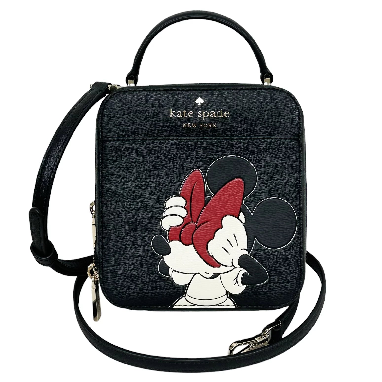 Disney Minnie Mouse Daisy Vanity Saffiano PVC Crossbody Handbag B5160