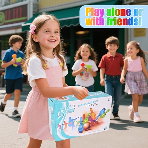 Bowling Set for Kids and Adults, Party Game, Motor Skills Toy K330