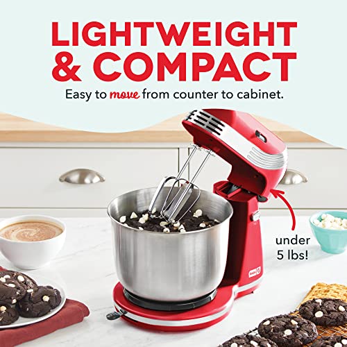 Stand Mixer with 3 Quart Stainless Steel Bowl, 6 Speeds T41155