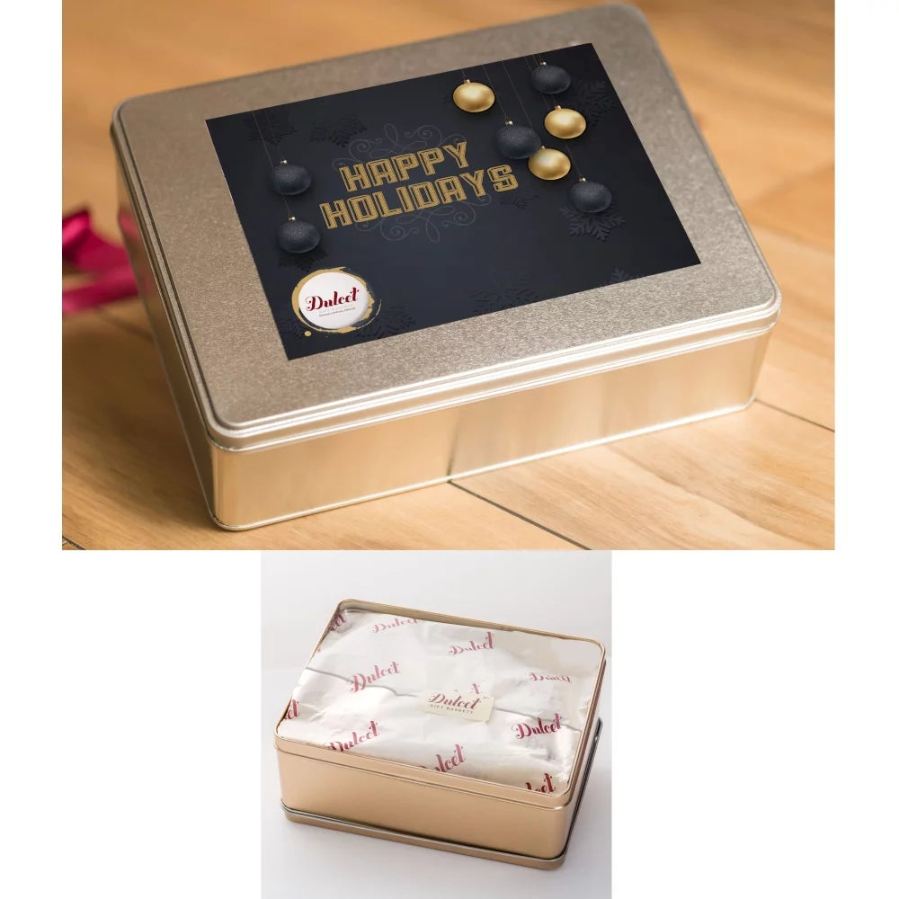 Holiday Cookie Assortment Gift Tin W4086