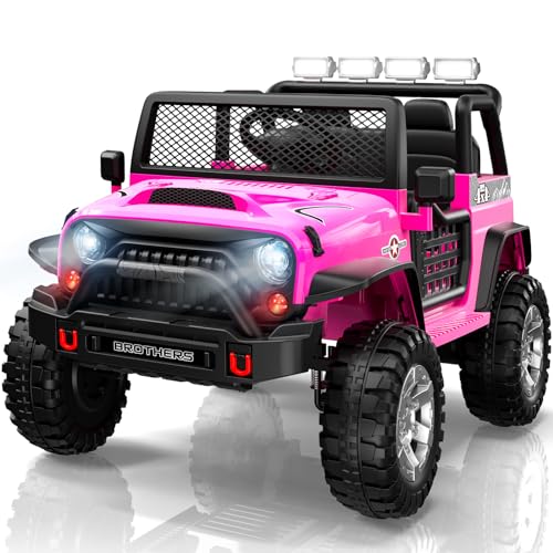 12V Kids Electric Ride On Car with Remote Control, Bluetooth Speaker, LED Lights Z308