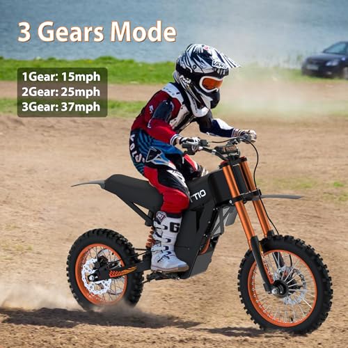 Electric Dirt Bike for Adult and Teen 48V Fat Tire Off Road M130