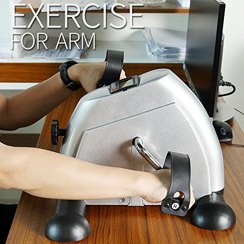 Under Desk Bike Pedal Exerciser with LCD Screen A782350