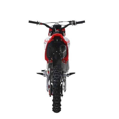 125CC Dirt Bike, 4-Speed Manual Clutch, 17"/14" Tires V202