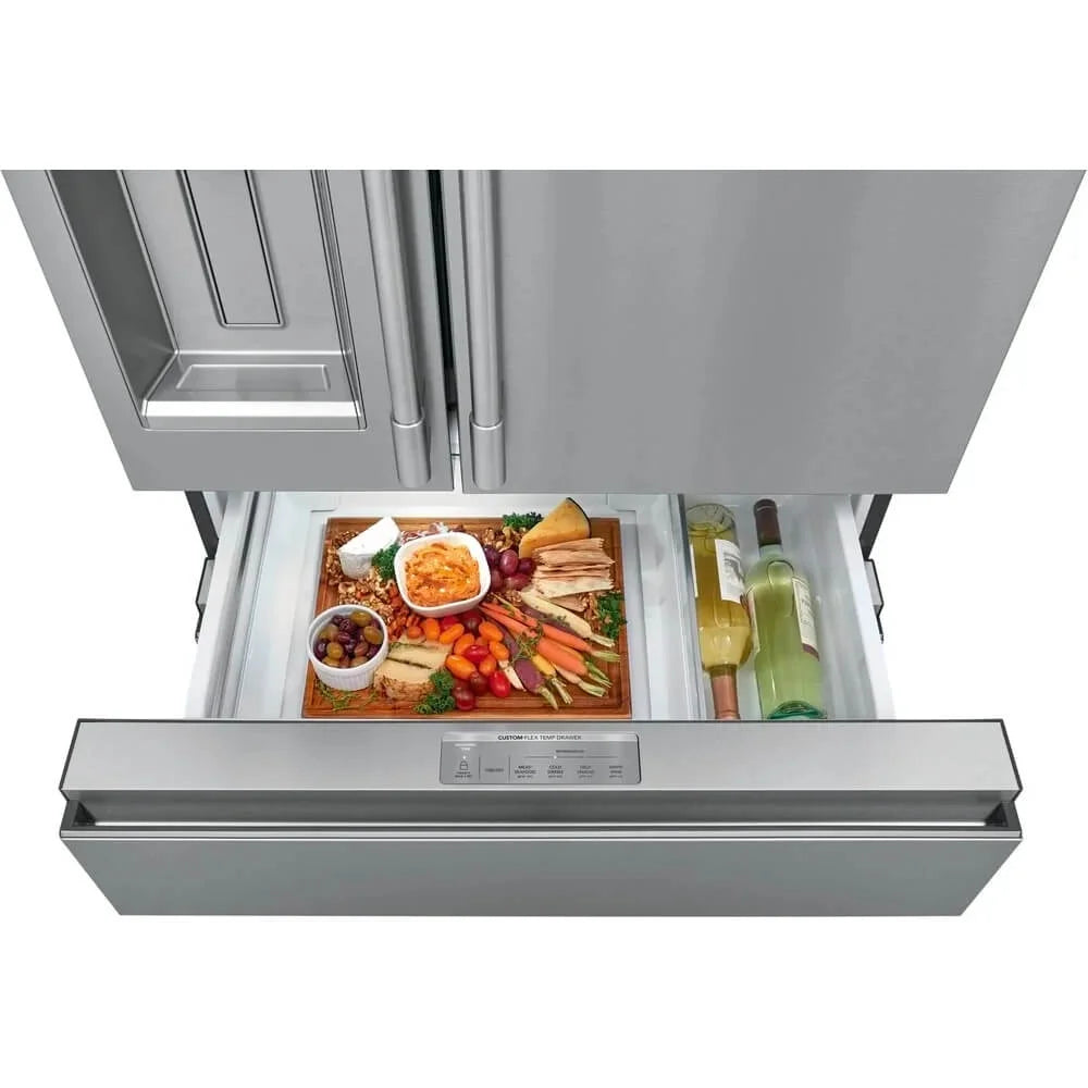 Counter Depth French Door Refrigerator, 21.8 Cu. Ft., Stainless Steel Q807