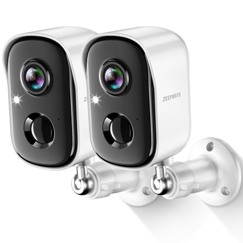 Wireless Outdoor Security Camera, 2K Battery Powered, AI Motion Detection, Color Night Vision L183343