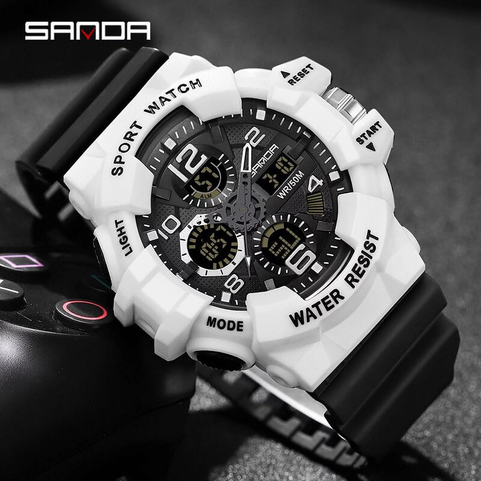 Military Watch Men Digital Shock Sports Waterproof Electronic Wristwatch Quartz C638578