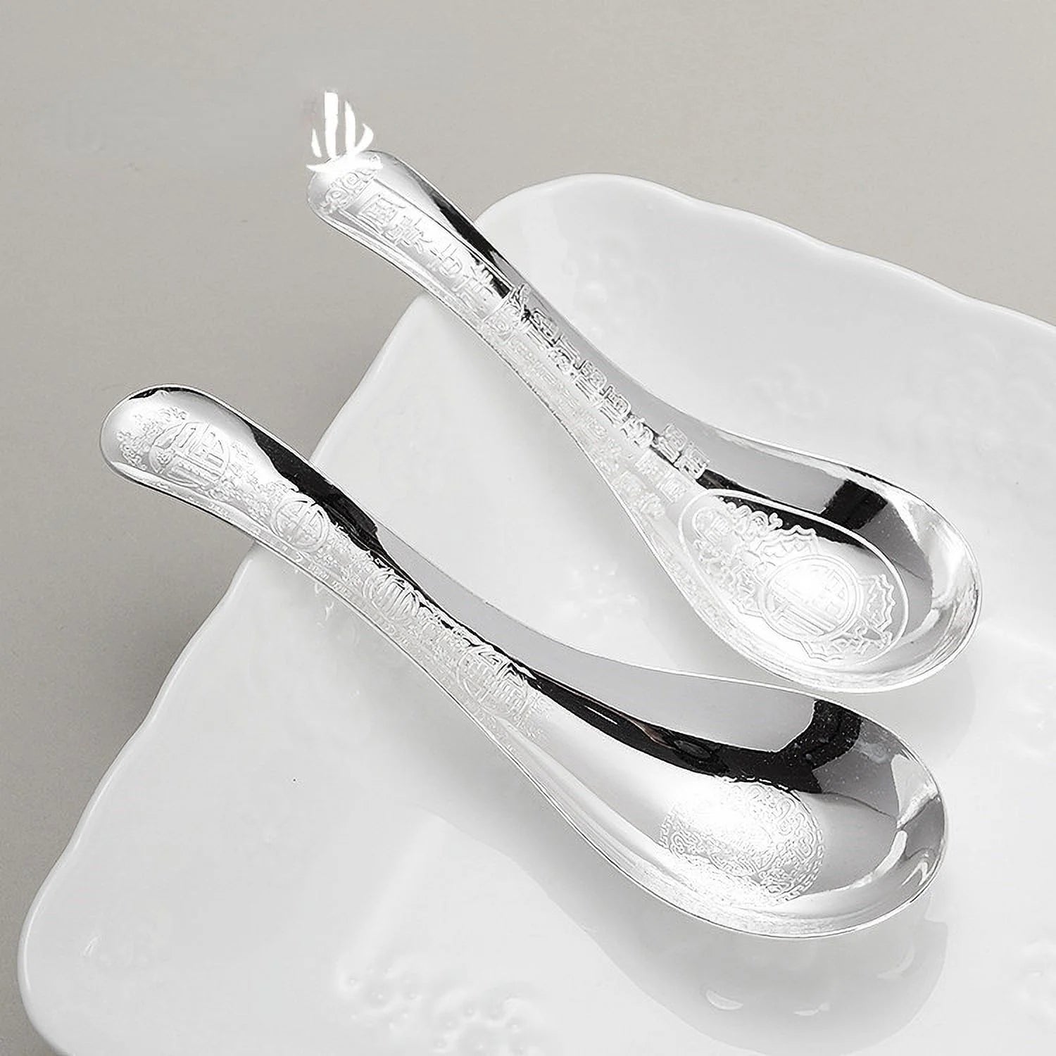 Sterling Silver Soup Spoon for Children and Adults L809