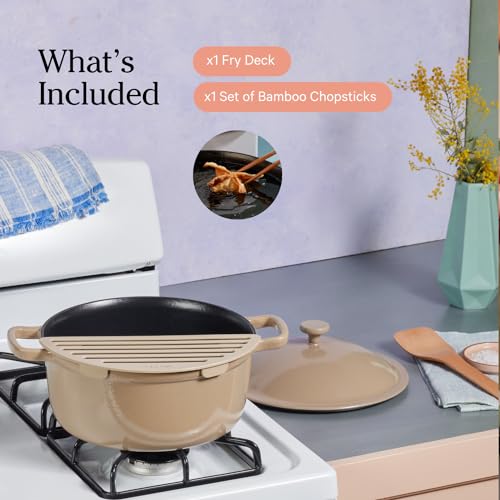 Nonstick Ceramic Coated Frying Accessory with Cooking Chopsticks T241651