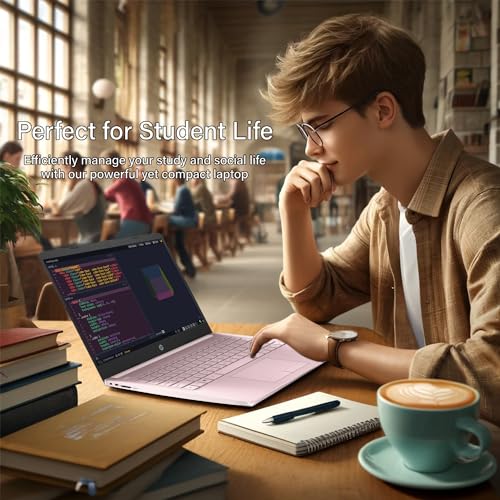 14 Ultrabook Intel 4-Core CPU 32GB RAM 1600GB Storage Pink Win 11 B472975