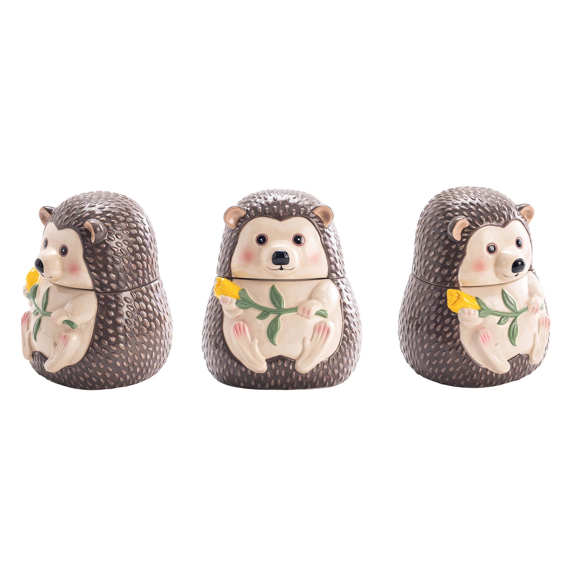 Ceramic Cookie Jar, 9.6 Inch, Airtight S9336