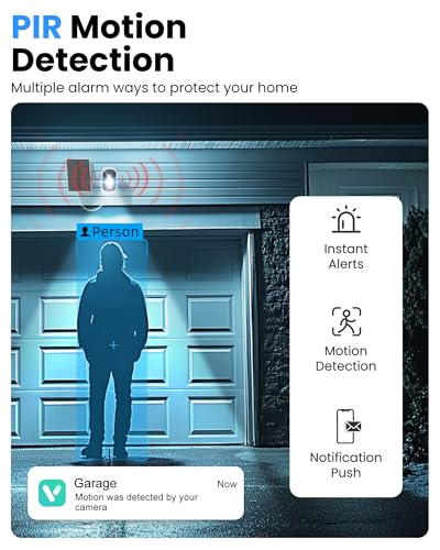 Wireless Outdoor Security Camera 2K Battery Powered WiFi with AI Motion Detection and Color Night Vision (4 Pack) X216