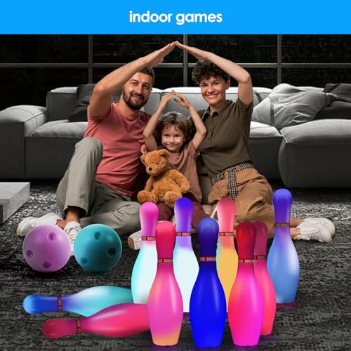 Bowling Set for Kids and Adults, Party Game, Motor Skills Toy K330