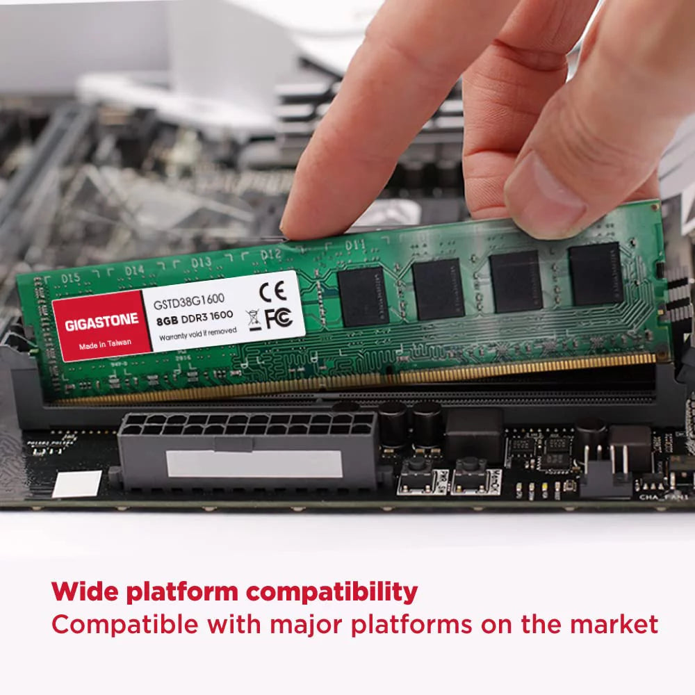 DDR3 RAM 32GB (4x8GB) 1600MHz PC3-12800 Desktop Memory Module K335