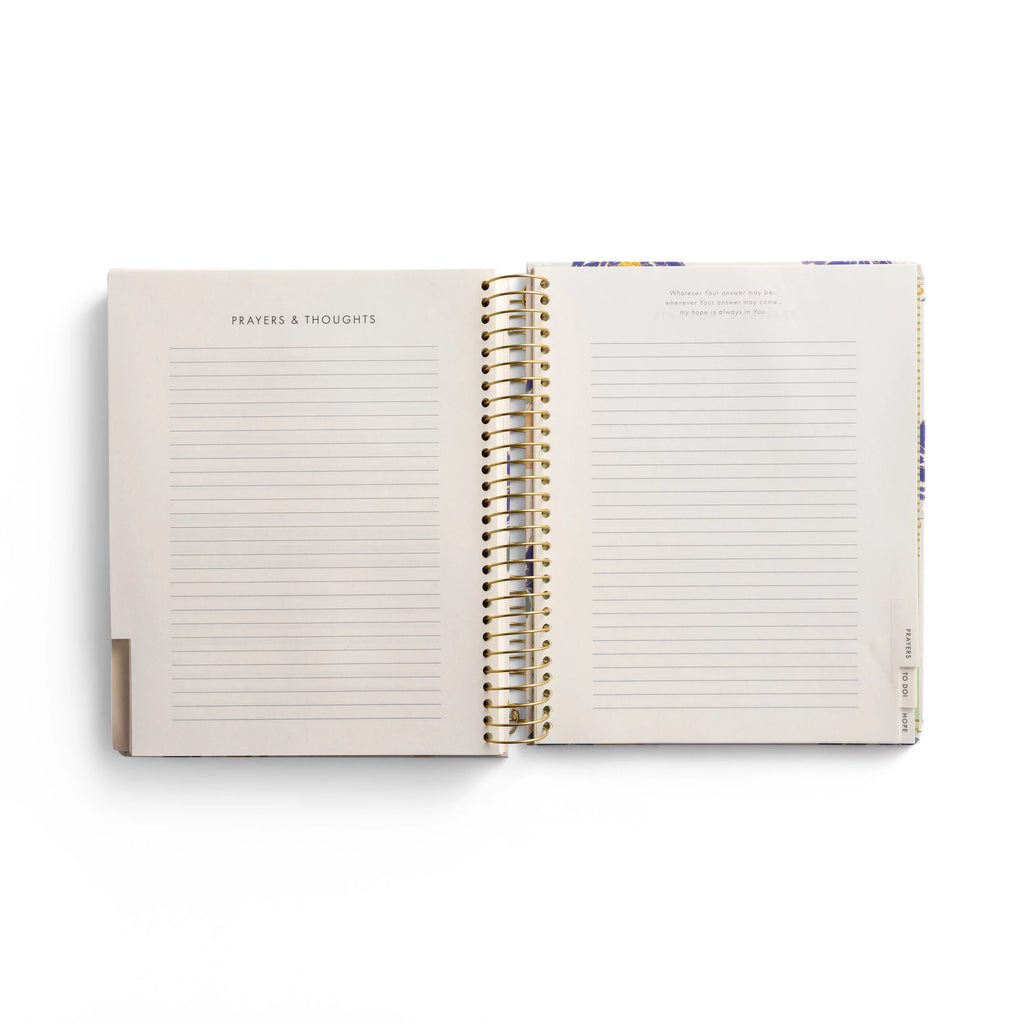 18 Month Floral Devotional Planner, Spiral Bound S28958