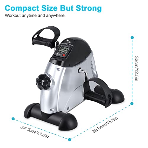Under Desk Bike Pedal Exerciser with LCD Screen A782350