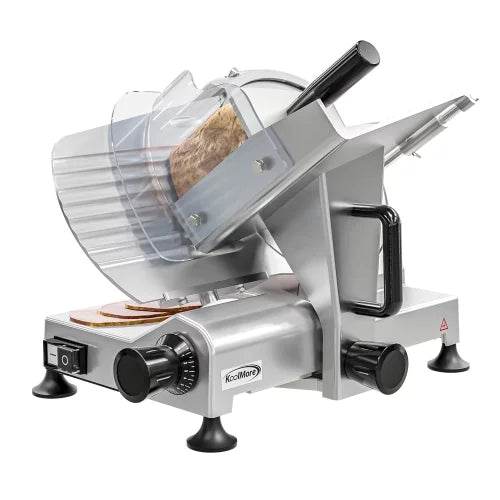 Commercial Deli Meat Slicer with 10" Carbon Steel Blade, Adjustable Thickness G4133
