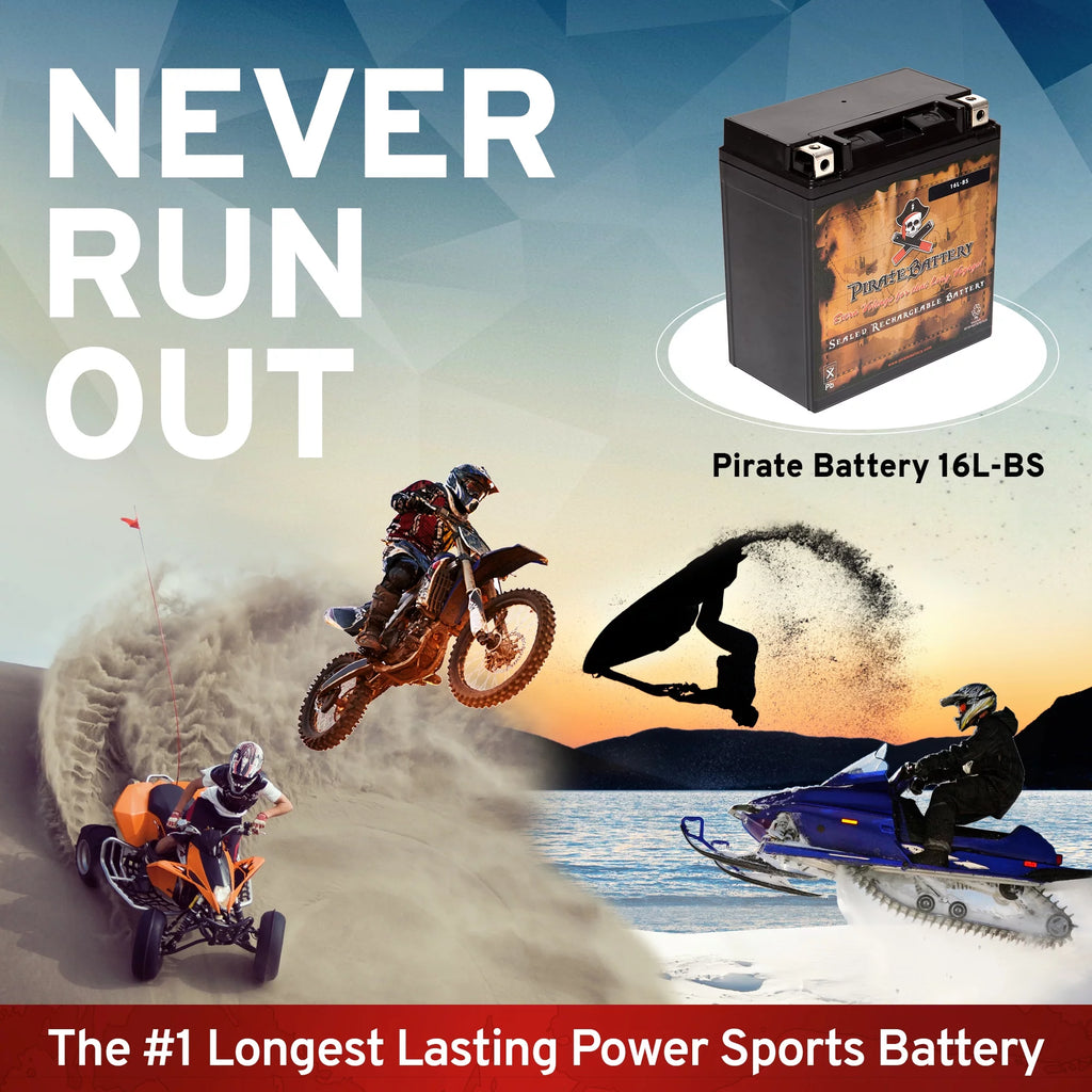 ATV Battery 12V 14Ah 230 CCA for Kawasaki 300cc KLF300-B Bayou 1994 L307062