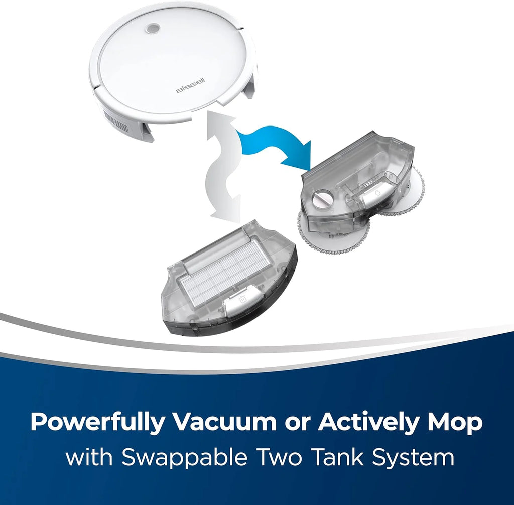 2-in-1 Hard Floor Robot Mop Vacuum N824