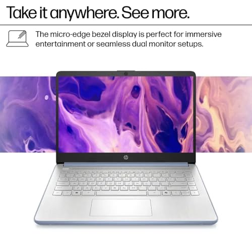 14 Ultrabook Intel 4-Core N150 32GB RAM 1.6TB Storage Wi-Fi 6 12 Hr Battery Lavender Win 11 C708386