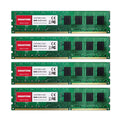 【DDR3 RAM】 Gigastone Desktop RAM 32GB (4x8GB) DDR3 32GB DDR3-1600MHz PC3-12800 CL11 1.5V 240 Pin Unbuffered Non ECC UDIMM for PC Computer Desktop Memory Module -GS-DDR3-U1600CL11-8GB-4PK-B