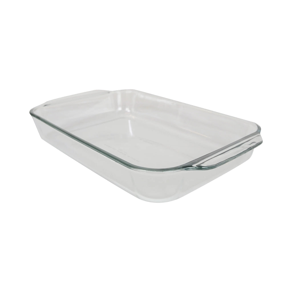 Glass Baking Dish with Red Plastic Lid (2-Pack) X305132