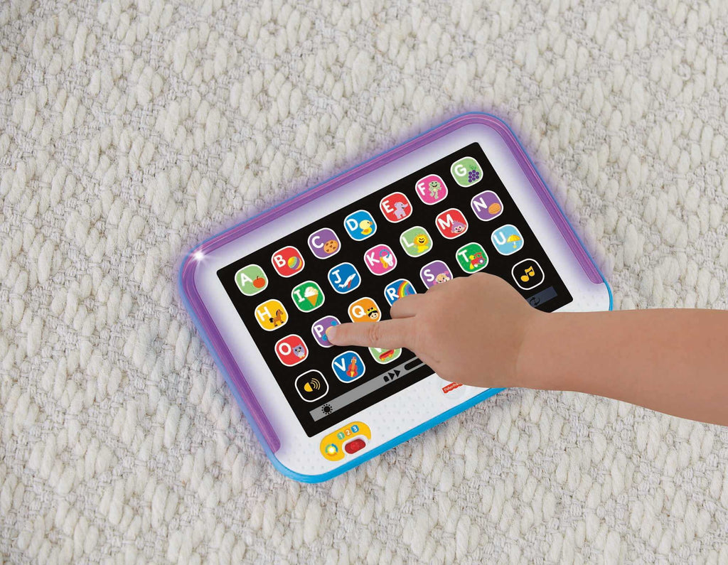 Pretend Tablet Learning Toy with Lights and Music for Baby and Toddler F97631