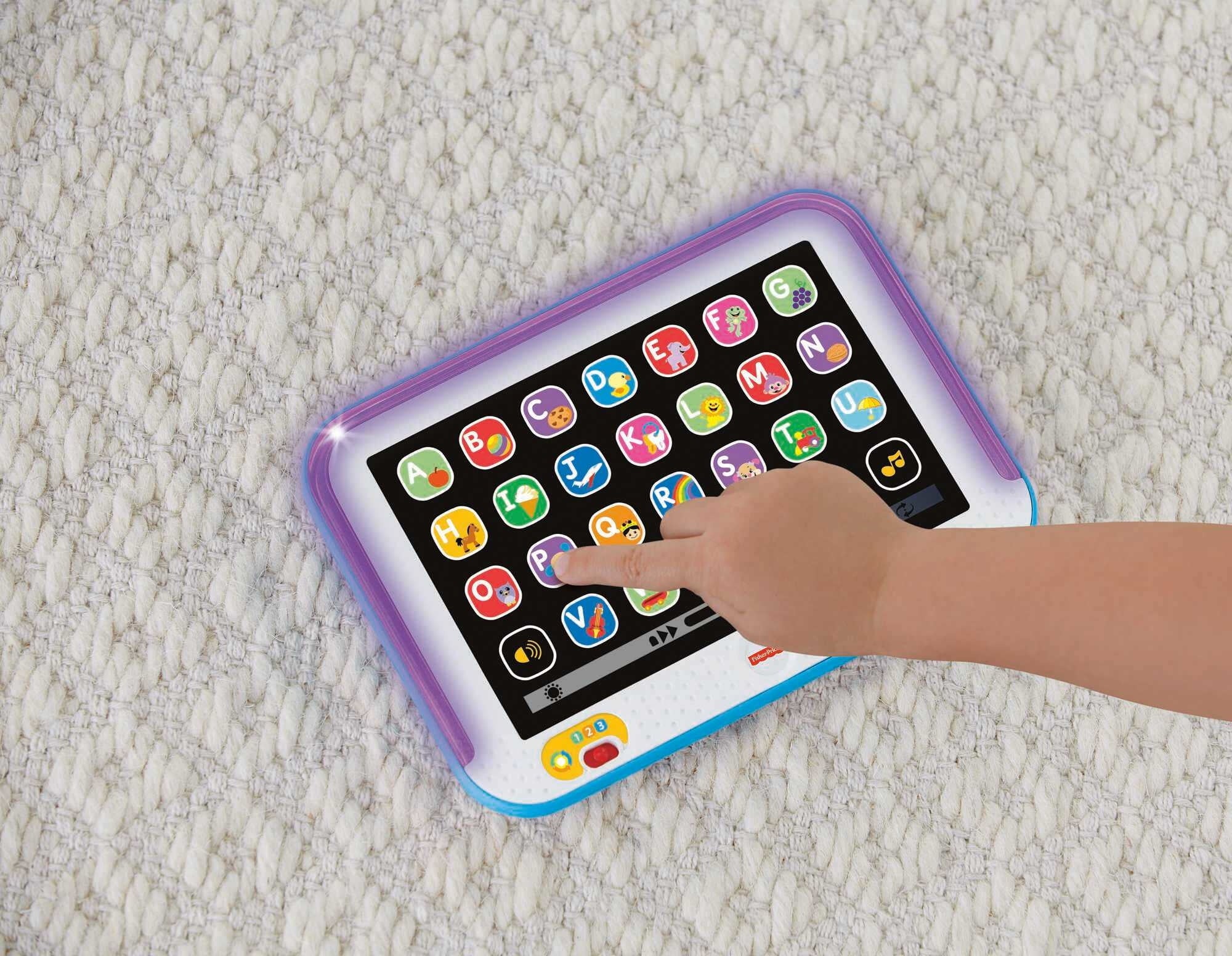Pretend Tablet Learning Toy with Lights and Music for Baby and Toddler F97631