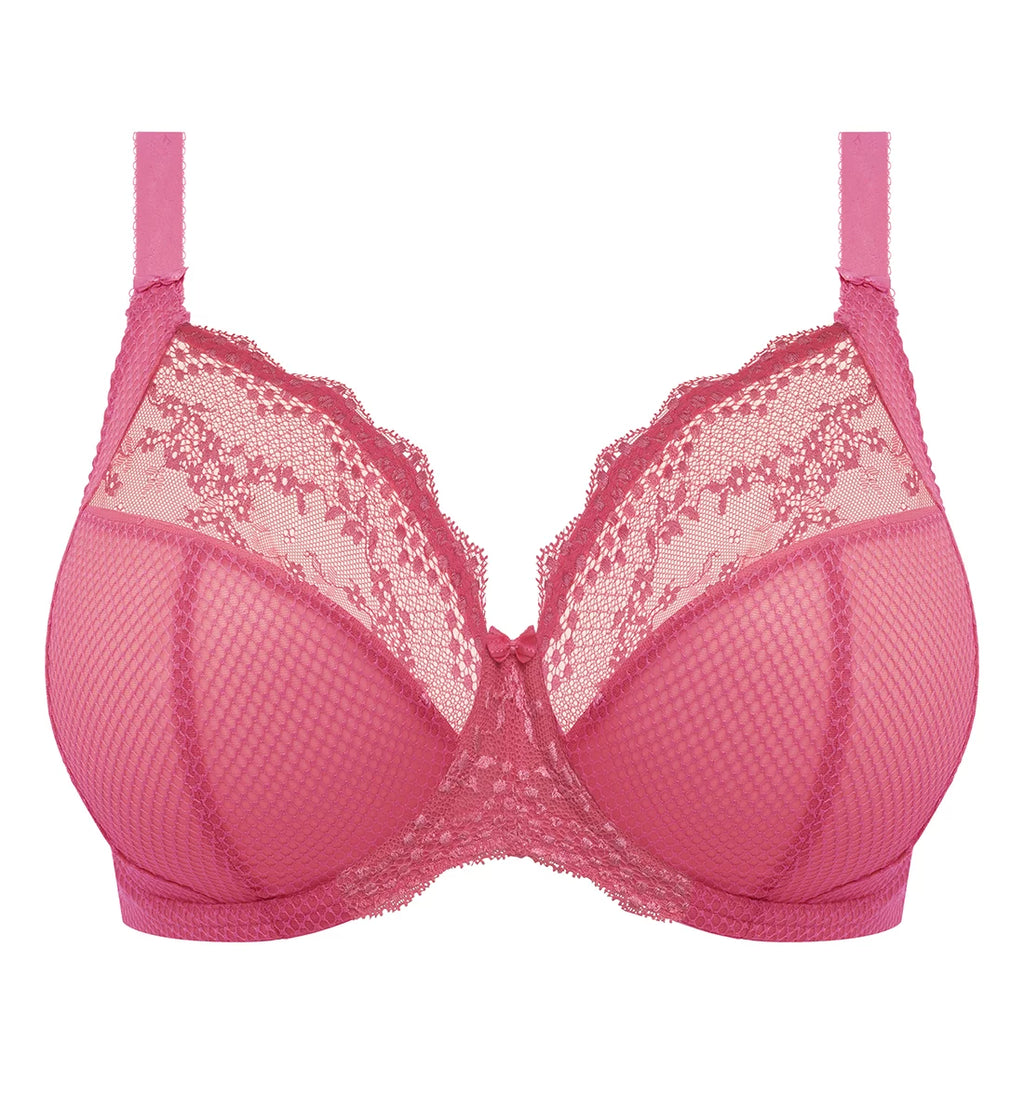 Plunge Underwire Bra with Stretch Lace, 34HH B222