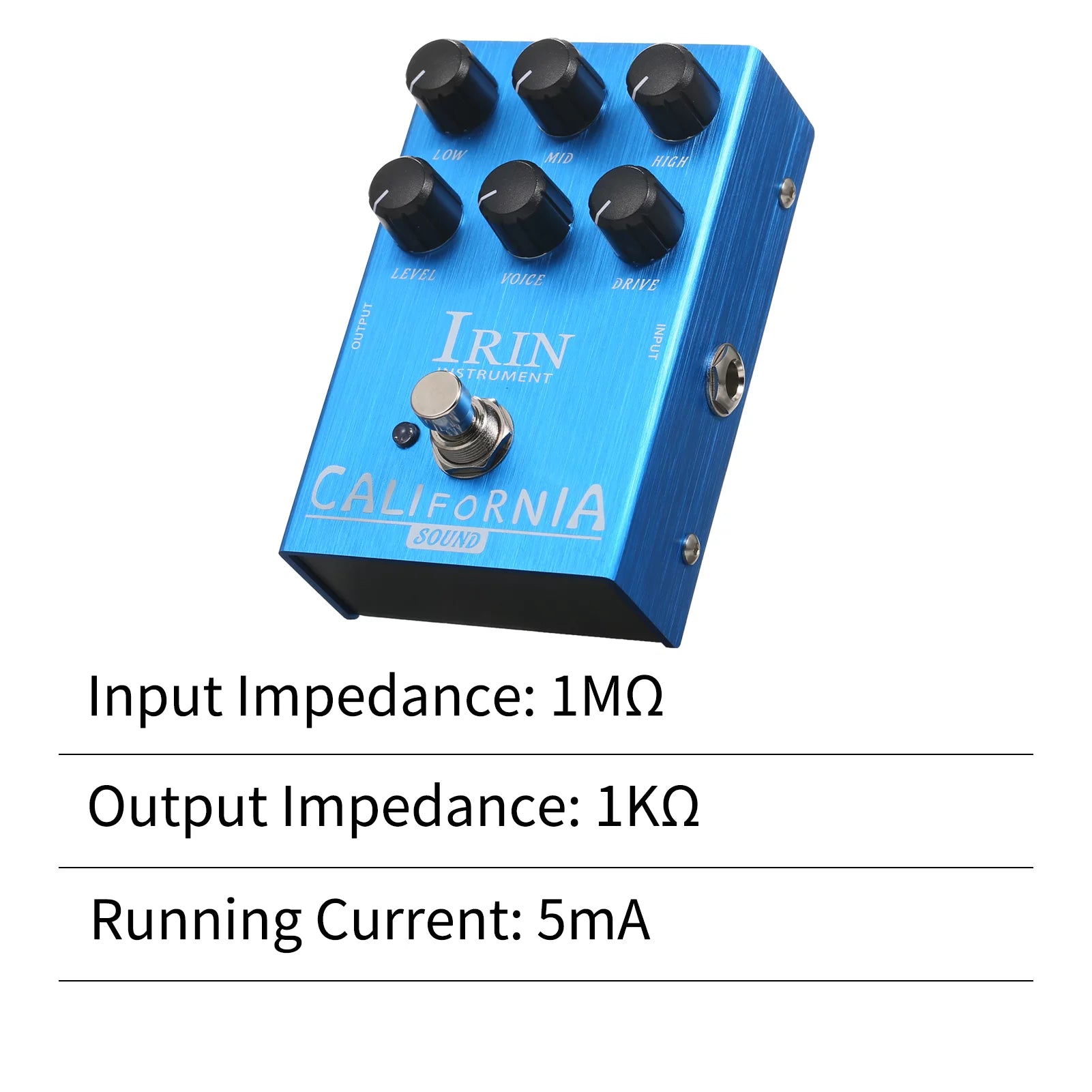 Guitar Effect Pedal with AC30 Speaker Simulation Q761