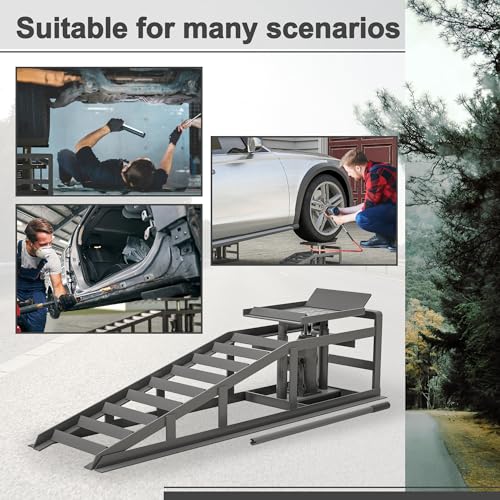 Hydraulic Car Ramps 5 Ton Capacity Low Profile Lift G135022