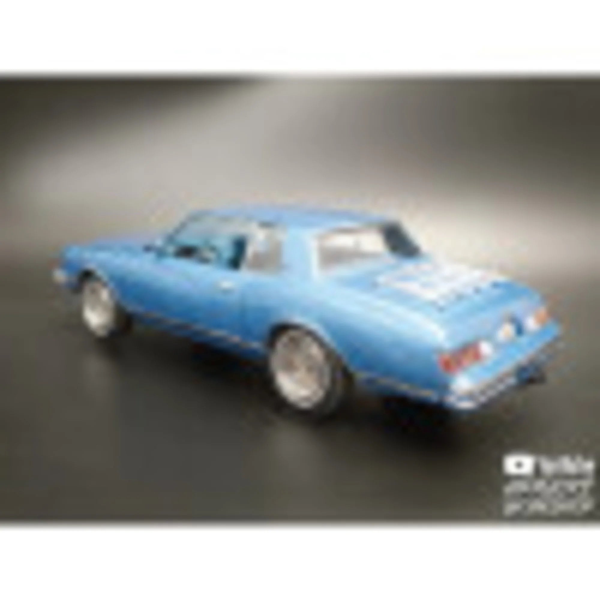 1:25 Scale Model Kit - 1980 Chevy Monte Carlo, 110 Parts, Unpainted Building Kit U2980