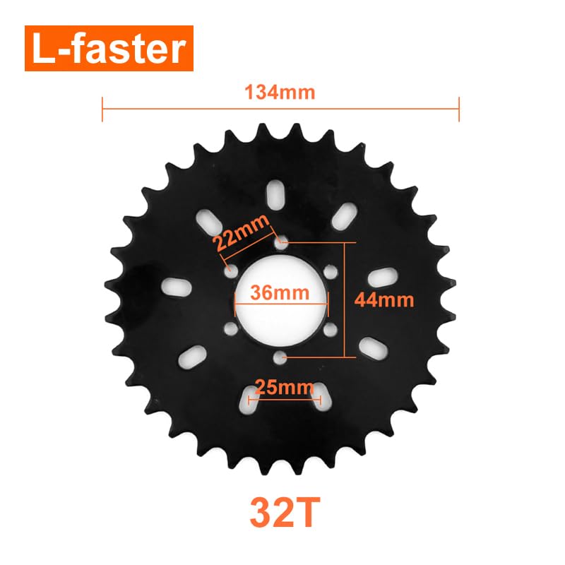 450W Electric Bike Left Drive Conversion Kit for Common Bicycles M311