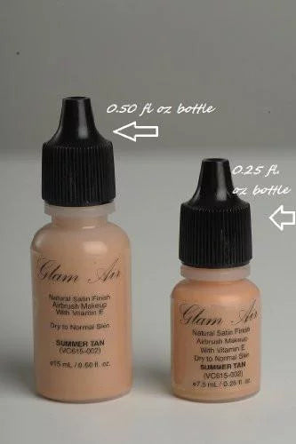 Airbrush Foundation 5 Assorted Light Satin Shades Z421
