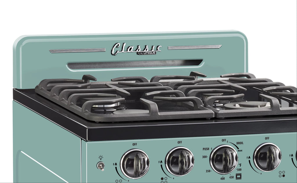 Retro 24" Freestanding Gas Range with Convection Oven J45081