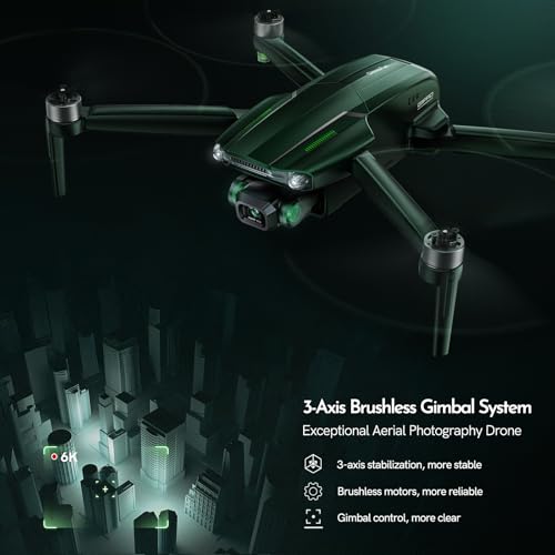 6K Camera Drone for Adults, 3-Axis Gimbal, 70min Flight K802562