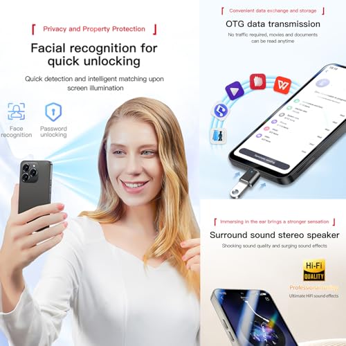 3G Mini Smartphone 3.0 Inch WiFi GPS Quad Core Android 8.1 Slim Body HD Camera Dual SIM 2GB RAM 16GB ROM Light Blue N593465
