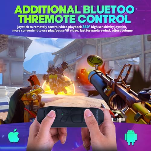 VR Headset for Smartphones with Bluetooth Controller U5932