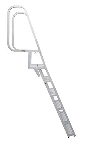 Deluxe Flip-Up Dock Ladder with Welded Step Assembly - 4-Step R53399