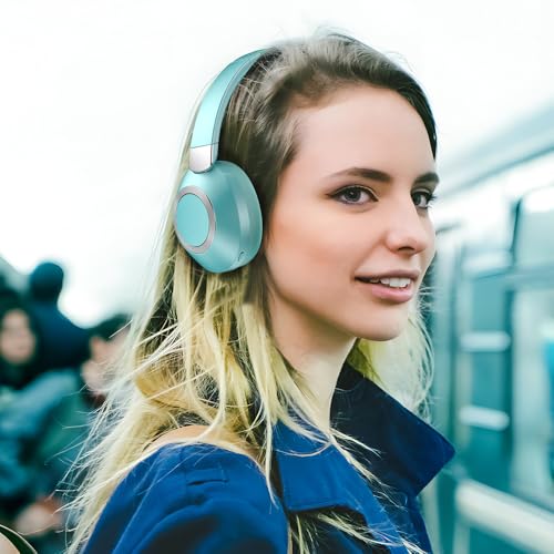 Wireless Over Ear Headphones with Active Noise Cancelling and Microphone T4812