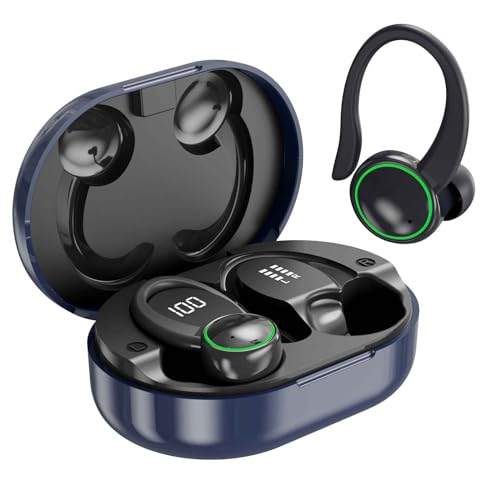 Wireless Earbuds Bluetooth 5.4 with Noise Cancelling Mic, IP7 Waterproof for Running R64733