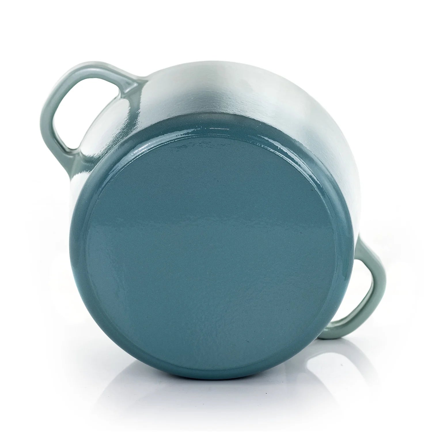 Enameled Cast Iron Dutch Oven, 7 Quarts, Aqua Blue P905