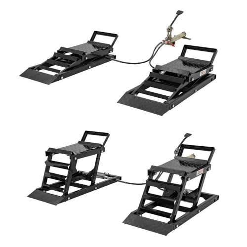 Hydraulic Car Lift with Ramp, 3000 lb Capacity M52891