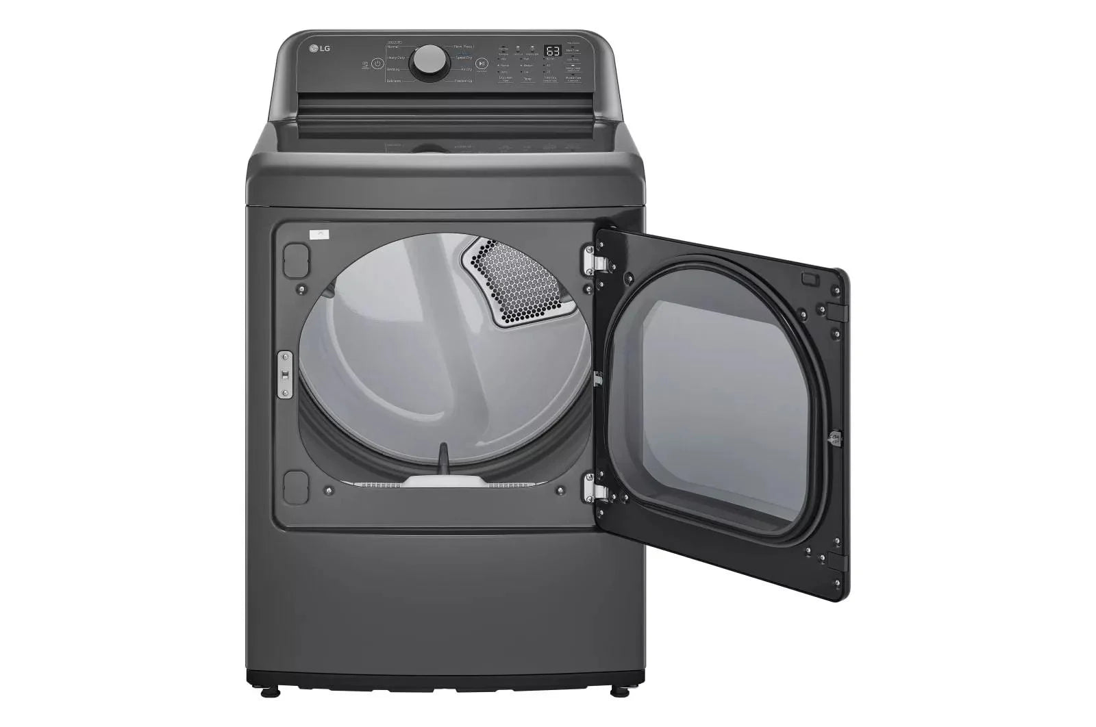 Front Load Gas Dryer Black B9298