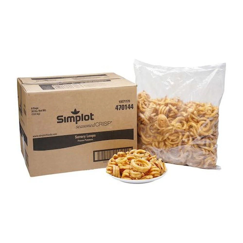 Seasoned Crispy French Fries, 5 lb (6 per case) C667