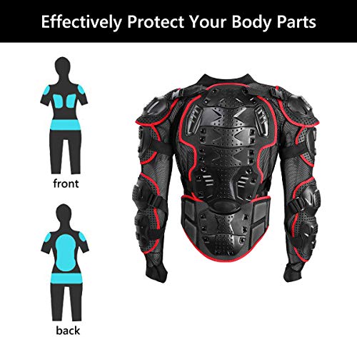 Motorcycle Protective Jacket Motocross Riding Armor X445179