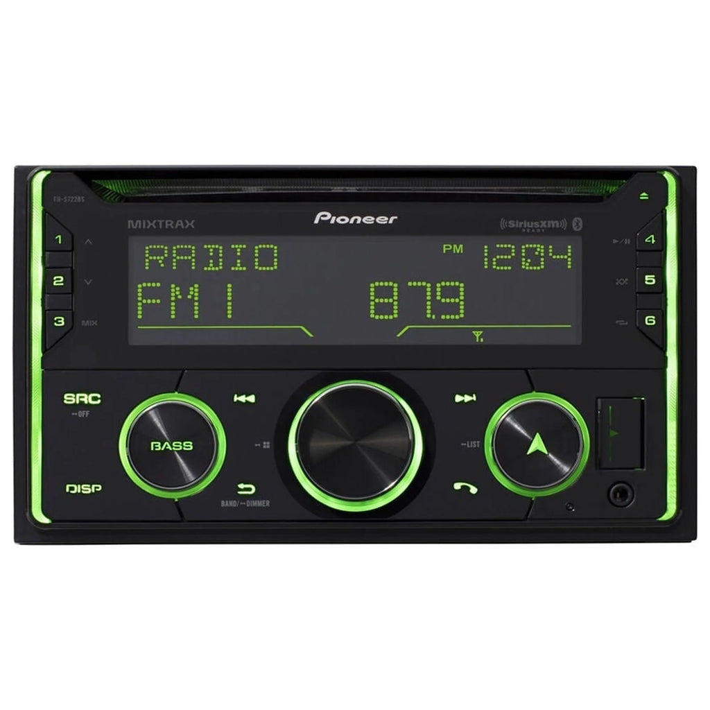 Double DIN Car Stereo with 6.5" 300W Speakers E432