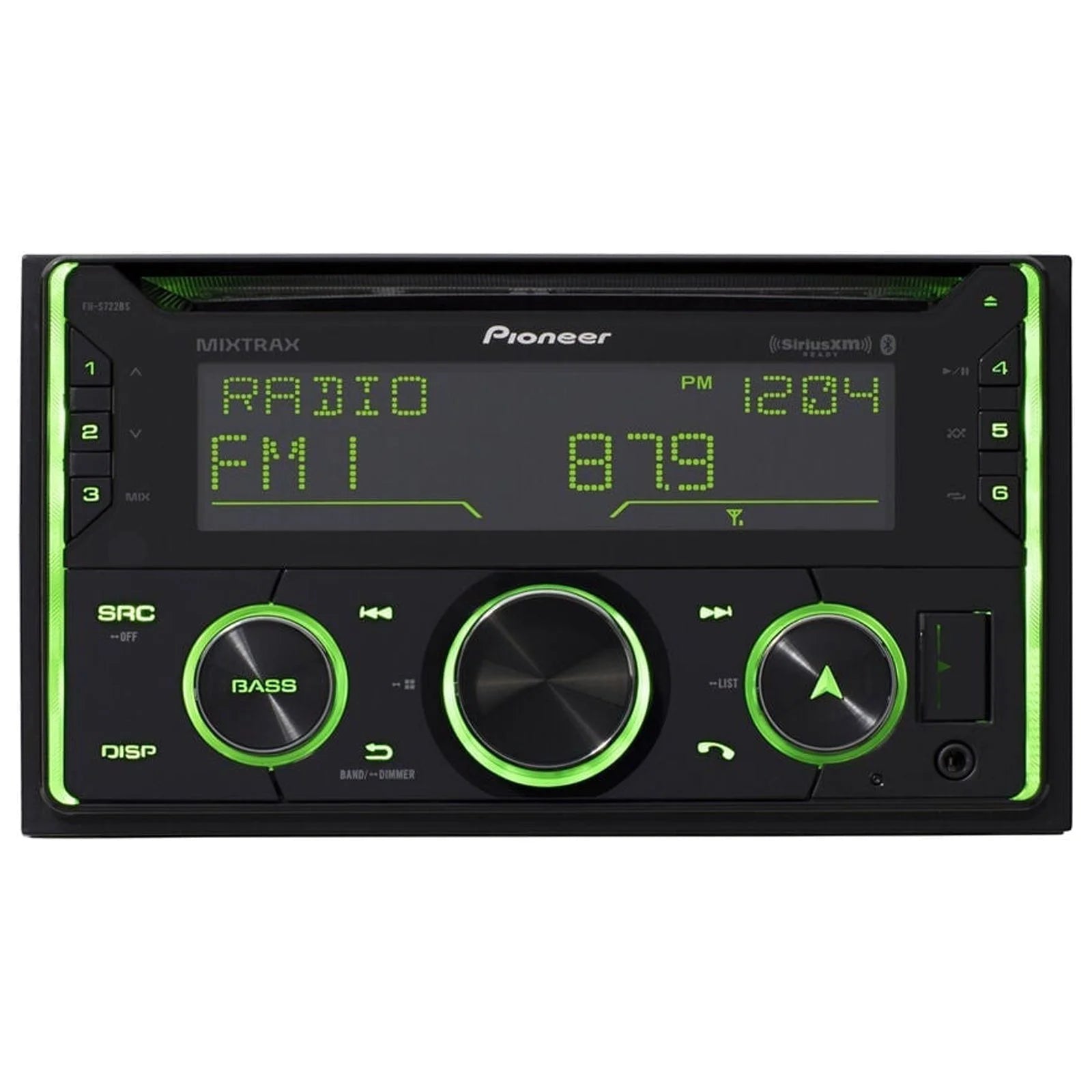 Double DIN Car Stereo with 6.5" 300W Speakers E432