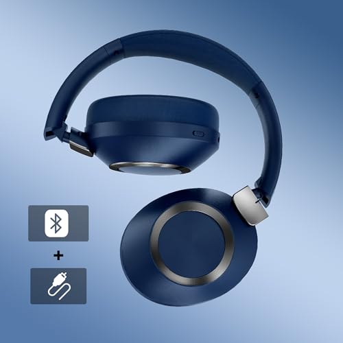 Wireless Over Ear Headphones with Active Noise Cancelling and Microphone T4812